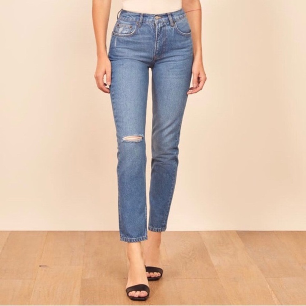 ❌SOLD❌Julia High Cigarette Jean- Sonoma destroyed